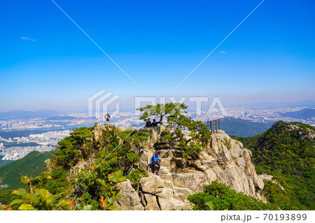 果川市 冠岳山 景色 70193899