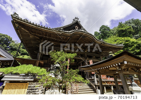 岡寺　本堂　奈良県明日香村 70194713