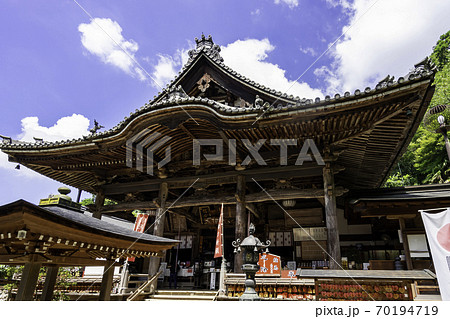 岡寺 本堂 奈良県明日香村 岡寺 本堂 奈良県明日香村 70194719