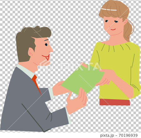 Business office graceful illustration 70196939