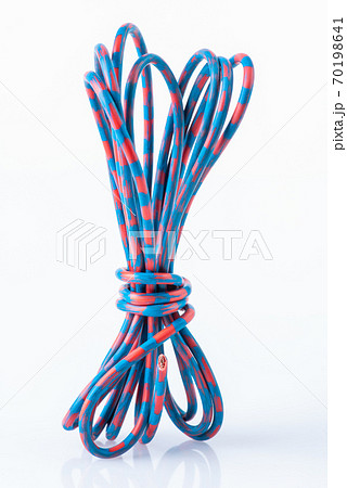 Electrical item rolled electric cable wire waste Electrical item rolled electric cable wire waste 70198641