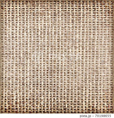 Brown sackcloth texture or background and empty space. 70198655
