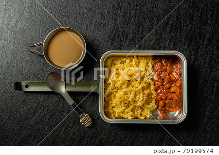 ミリタリー糧食セット(ミリメシ) Military combat ration set  70199574