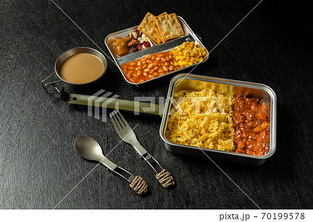 ミリタリー糧食セット(ミリメシ) Military combat ration set  70199578