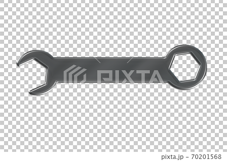 レンチイメージ　コンビネーションレンチイメージ　PNGデータあり 70201568