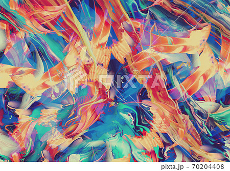 カラフルな抽象背景 70204408
