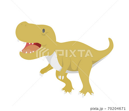 ティラノサウルス 恐竜のイラスト素材