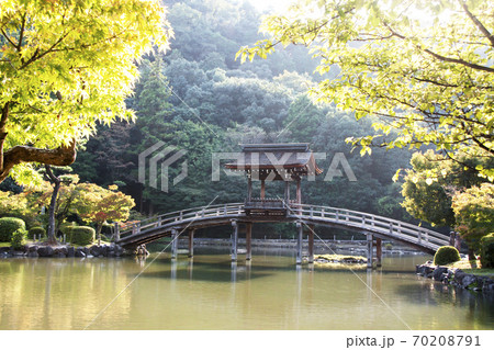 虎渓山永保寺の無際橋 70208791