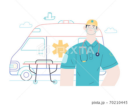 Medical insurance template - ambulance transport and emergency evacuation 70210445