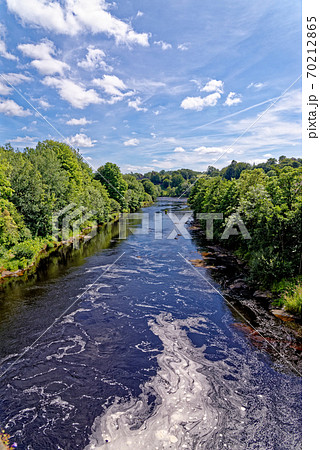 The River Tees near Barnard Castle, Teesdale - England The River Tees near Barnard Castle, Teesdale - England 70212865