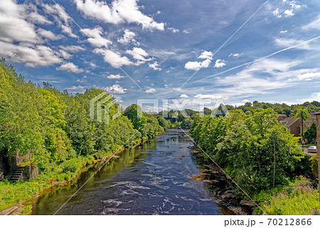 The River Tees near Barnard Castle, Teesdale - England The River Tees near Barnard Castle, Teesdale - England 70212866
