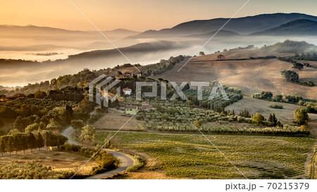 Tuscan Country scene Tuscan Country scene 70215379