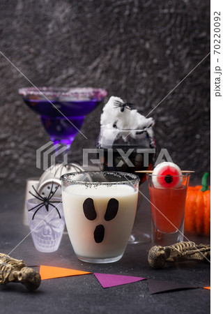 Set of various Halloween drinks Set of various Halloween drinks 70220092