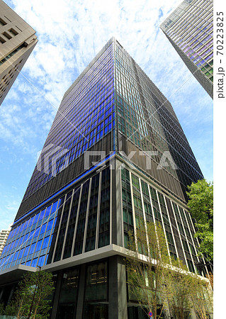 東京の街並み　丸の内テラス 70223825