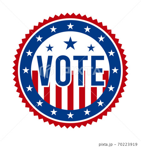 2020 Presidential Election Vote Badge - United States of America. USA Patriotic Stars and Stripes. American Democratic / Republican Support Pin, Emblem, Stamp or Button. November 3 2020 Presidential Election Vote Badge - United States of America. USA Patriotic Stars and Stripes. American Democratic / Republican Support Pin, Emblem, Stamp or Button. November 3 70223919
