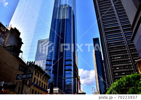 ニューヨークマンハッタンビル街 ニューヨークマンハッタンビル街 70223937