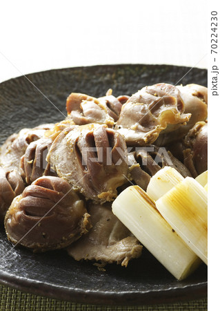 砂肝とねぎの黒コショウ焼き28 砂肝とねぎの黒コショウ焼き28 70224230