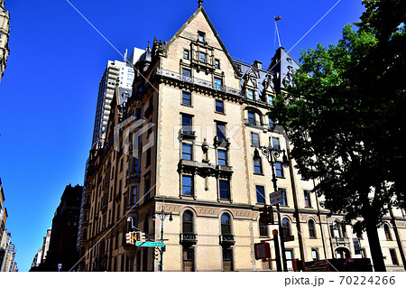 ニューヨークマンハッタンビル街 ニューヨークマンハッタンビル街 70224266