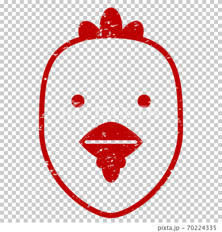 Stamp stamp chicken chicken bird rooster animal face zodiac icon grunge red Stamp stamp chicken chicken bird rooster animal face zodiac icon grunge red 70224335