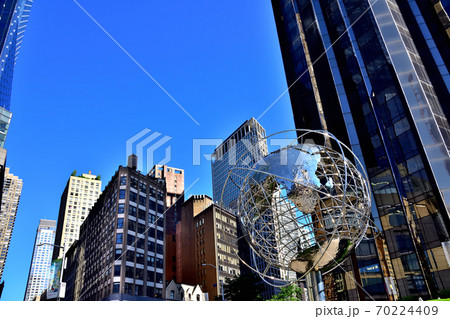 ニューヨークマンハッタンビル街 70224409