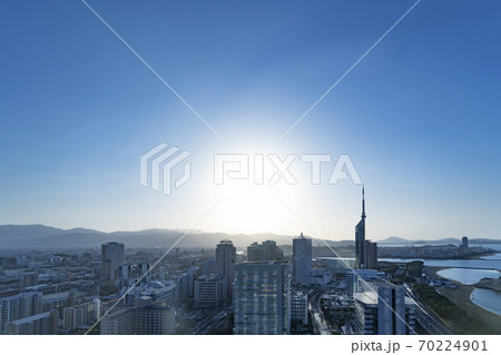 都市風景 福岡市 都市風景 福岡市 70224901