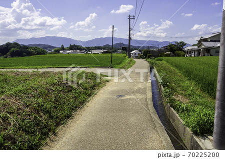 亀石への道 奈良県明日香村 亀石への道 奈良県明日香村 70225200
