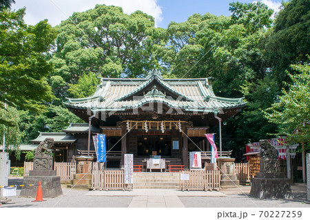 東京都　代々木八幡宮　拝殿 70227259