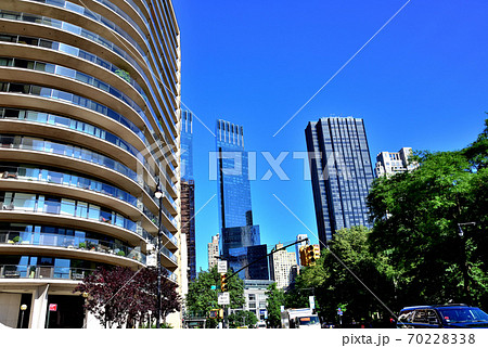 ニューヨークマンハッタンビル街 70228338