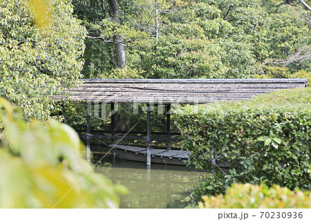 桂離宮　池泉回遊式庭園 70230936