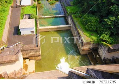 合角ダム　西秩父桃湖　合角漣大橋　倉尾橋　バス釣り　ダム　湖　 70231795