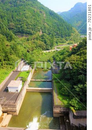 合角ダム　西秩父桃湖　合角漣大橋　倉尾橋　バス釣り　ダム　湖　 70231801