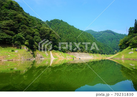 合角ダム　西秩父桃湖　合角漣大橋　倉尾橋　バス釣り　ダム　湖　 70231830