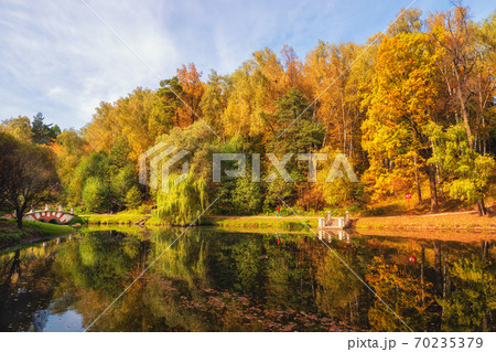 Autumn Park. Tsaritsyno, Moscow Autumn Park. Tsaritsyno, Moscow 70235379