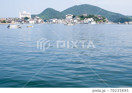 鞆の浦漁港の景色 鞆の浦漁港の景色 70235695