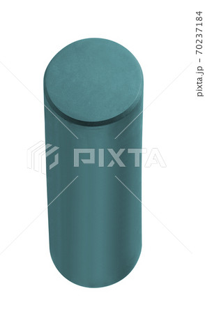 Cylinder Isolated on White 70237184