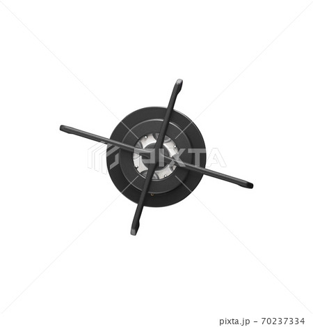 gas burner isolated on white 70237334