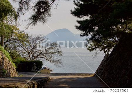 日出城下公園と別府湾 70237505