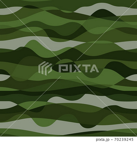 Curly waves tracery, colored curved lines. Stylized abstract camouflage Curly waves tracery, colored curved lines. Stylized abstract camouflage 70239245