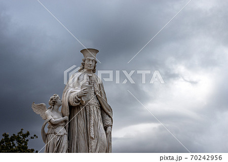 Marble statue of Antonio Diedo - Prato della Valle Padua Italy 70242956