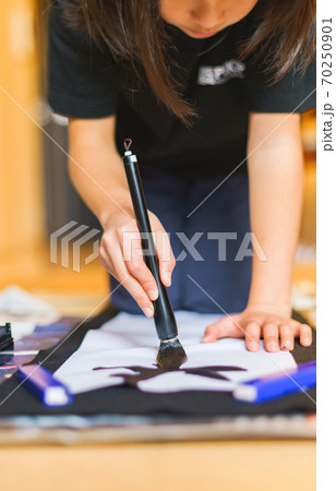 書道 習字 書初め 【日本の正月のイメージ】 書道 習字 書初め 【日本の正月のイメージ】 70250901