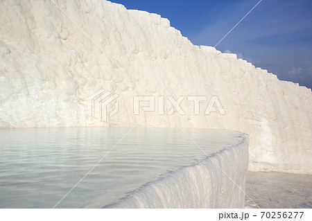 travertines in Pamukkale, Turkey 70256277