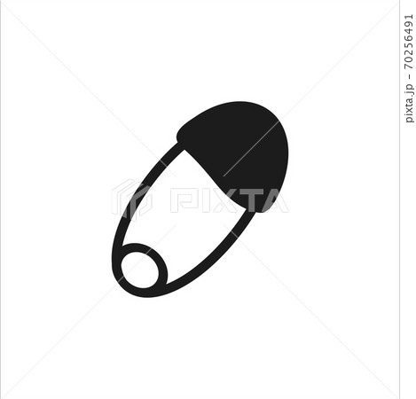 Isolated baby Safety pin icon Isolated baby Safety pin icon 70256491