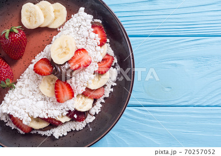 Brazilian breakfast tapioca 70257052