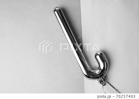 Colored silver plastic winter shiny Christmas 70257403