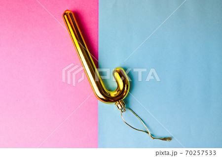 Colored yellow golden plastic winter shiny Colored yellow golden plastic winter shiny 70257533