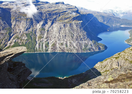 the Troll's tongue. Norway 70258223