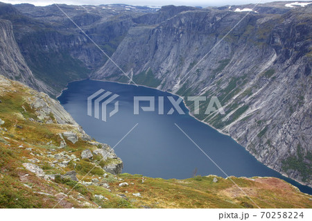 Lake in the language of the Troll. Norway 70258224