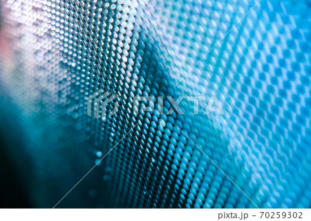 CloseUp LED blurred screen. LED soft focus background. abstract background ideal for design. 70259302