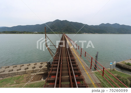 京都丹後鉄道 宮舞線の由良川橋梁 京都丹後鉄道 宮舞線の由良川橋梁 70260099