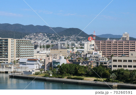 西宮大橋から見た西宮港 70260591